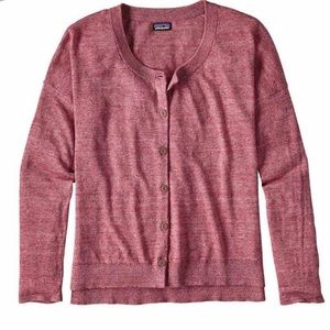 Patagonia linen cardigan